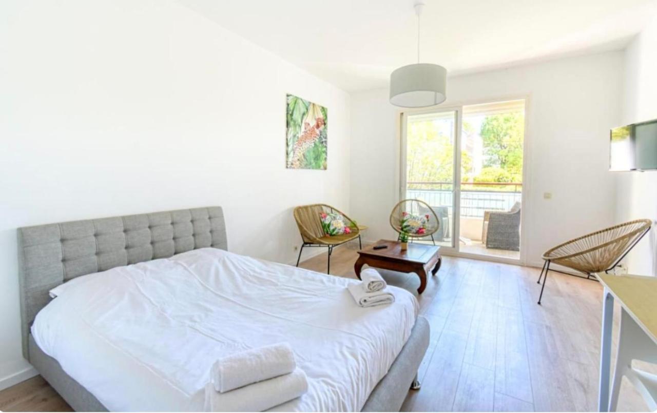 Superbe Studio Lumineux Sur Cannes Avec Terrasse ! A Quelques Minutes De La Celebre Rue D'Antibes ! Εξωτερικό φωτογραφία