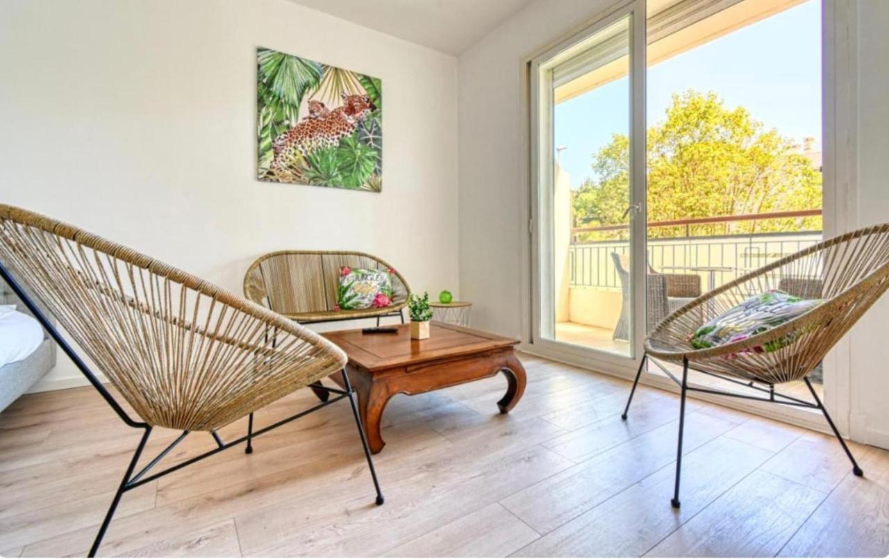 Superbe Studio Lumineux Sur Cannes Avec Terrasse ! A Quelques Minutes De La Celebre Rue D'Antibes ! Εξωτερικό φωτογραφία